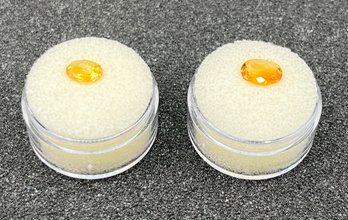 Opal Faceted Gemstones - 2 Total - 2.5CT Total