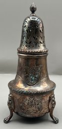 Ornate Silver Plated Incense Burner