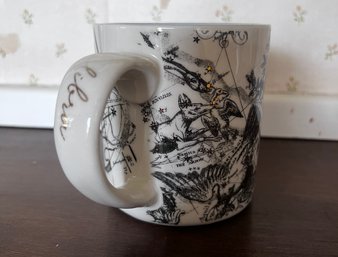 Anthropologie Salt & Earth Libra Coffee Mug