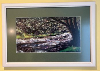 Decorative Framed Print - Willow River