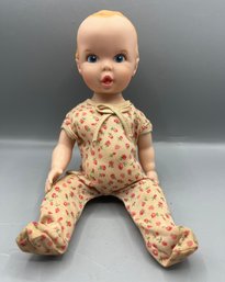 1972 Gerber Vinyl Doll - Made In The British Colony Of Hong Kong