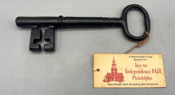 Replica Cast Iron Key To Independence Hall