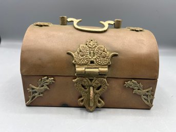 Handcrafted Copper & Brass Box - Made In India