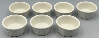 Hall Stoneware Condiment Cups - 7 Total - #834 MADE IN USA