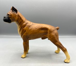 Mortens Studio Metal Enamel Boxer Dog Figurine