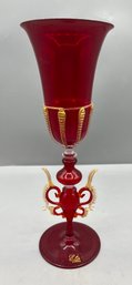 Elite Murano Red Glass Tipetto