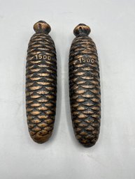 Cuckoo Clock PineCone Weights - 2 Total