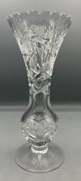Cut Crystal Bud Vase