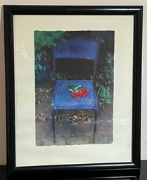 Carlos Spiventa 1994 Framed Litho 'Save A Seat'