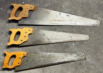 Hand Saws - 3 Total