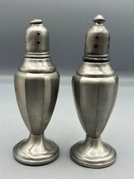 Empire Pewter Weighted Salt And Pepper Shaker Set - 2 Total - #745