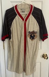 Mirage Cooperstown Collection NY Yankees Jersey - Size XL