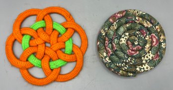 Handcrafted Trivets - 2 Total