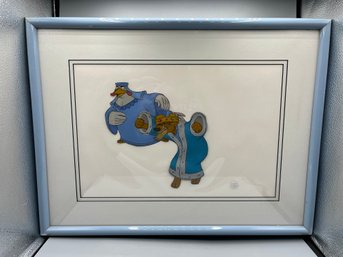 Original Disneys Robin Hood Animation Production Cel Framed