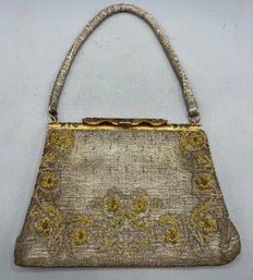 Vintage Floral Pattern Purse