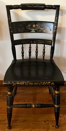 Solid Wood Hand Painted Chair