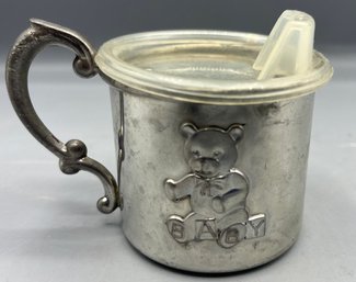 Vintage Empire Pewter Baby Cup