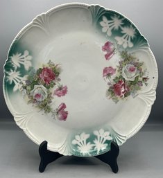 Porcelain Floral Pattern Platter