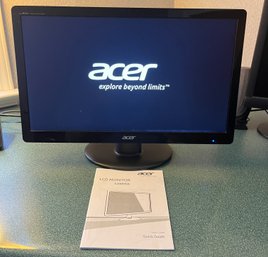 Acer 2013 LCD Monitor - Model S200HQL