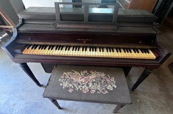 Marshall & Wendell Piano And Piano Bench