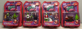Playmates - The Grinch Stole Christmas Toys - 4 Total