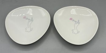 Rosenthal Porcelain Trinket Dishes - 2 Total - Made In Selb Germany