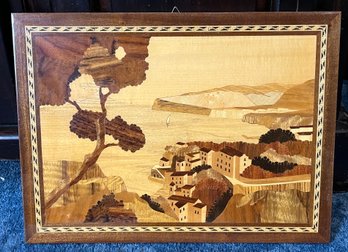 Marquetry Wooden Inlaid Art