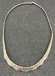Milor 925 Sterling Silver Necklace Made In Italy - .78 OZT