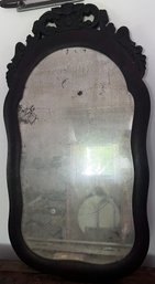 Antique Wood Framed Mirror