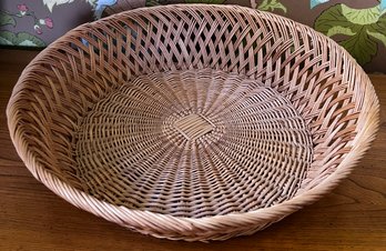 Rattan Fruit Basket Or Wall Hanging