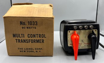 Lionel 90W Multi-control Transformer #1033 - Box Included
