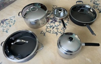 Assorted Cooking Pots - 5 Total