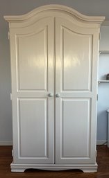 Wooden Armoire/entertainment Cabinet With 4-drawers