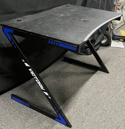 Metal Frame Composite Top Gaming Desk