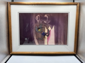 Original Disneys Animation Production Cel Framed