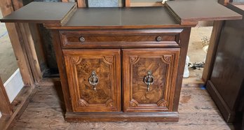 Solid Wood Buffet Server With Cabinet