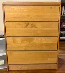 Child-crafts Inc Solid Wood 4-Drawer Chest