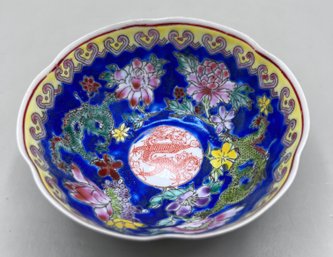 Very Fine Oriental Dragon Trinket Dish/ Small Bowl