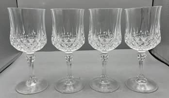 Crystal Wine Glass Set - 7 Total