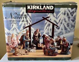 Kirkland Nativity Scene Set - Box Included