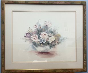 Flowers By Mary Vincent Bertrand Signed Lithograph 547/2900