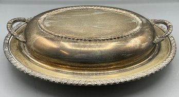 Vintage English Silver Co. Silver Plated Vegetable Dish