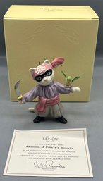 Lenox Special Occasions Cat Collection Ivory Fine China Figurine - Arg A Pirate Bounty - Box Included