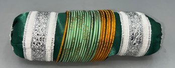 Indian Ceremonial Bangle Bracelets - 21 Total