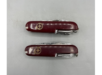 Swiss Army Pocket Knives - 2 Total