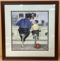 Norman Rockwell Marmont Hill Runaway Framed Print
