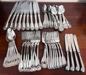 Reed & Barton Stainless Steel Utensils- 61 Pieces