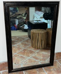 Wooden Framed Wall Mirror