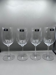 Riedel Crystal Cabernet Merlot Wine Glass- New In Box Set Of 4