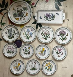 Portmeirion Botanic Garden Plate Set - 13 Pieces Total